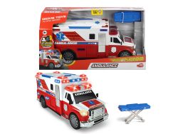 DICKIE - AMBULANCE SONS ET LUMIÈRES 33 CM